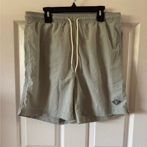 Pacsun Green Collegiate 6" Swim Trunks Size‎ Small